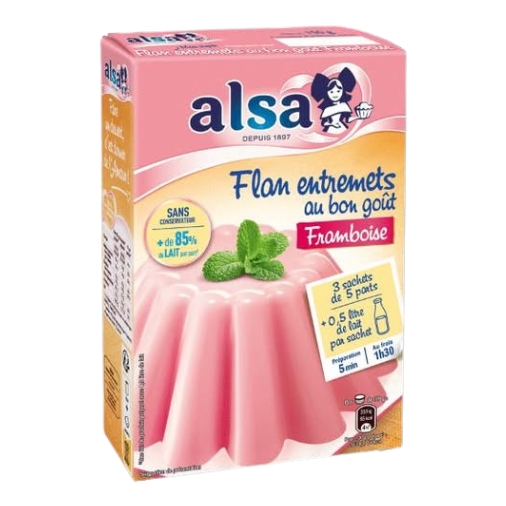 Flan Rose Alsa 5g