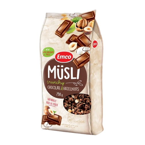 Emc Mus Choco Nut 750