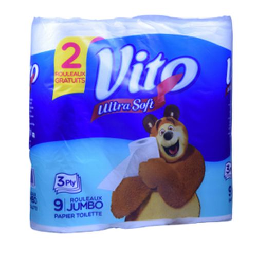 Vito Papier Toilette 9pc