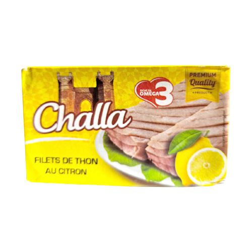 Challa Filet De Thon Au Citron 125g