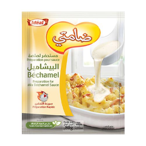 ضامتي مستحضر لصلصة البيشاميل بنكهة الجبن