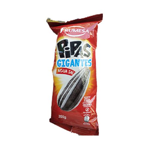 Pipas Gigantes Agua Sal Frumesa 200g