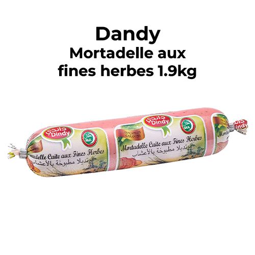 Mortadelle aux fines herbes 1.9kg dindy