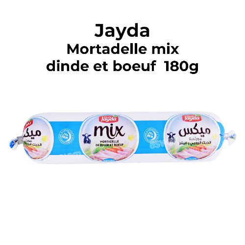 Mortadelle mix dinde et boeuf Jayda 180g