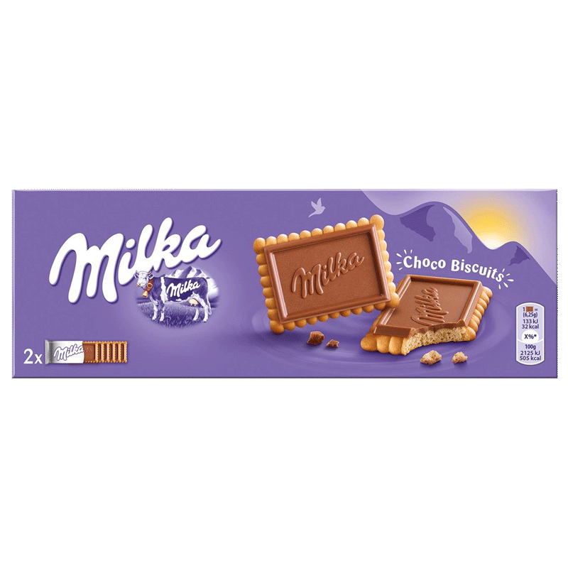 milka choco biscuit