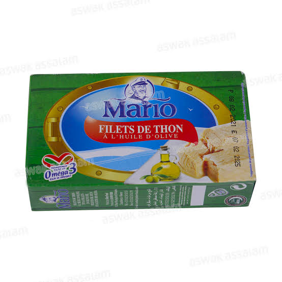Filet Thon Huile D’olive 125g Mario