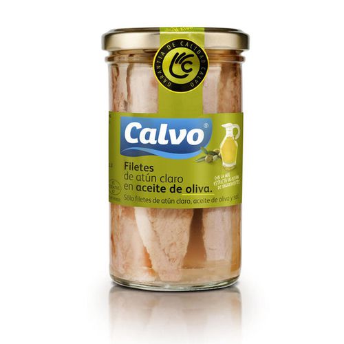 Tuna Fillets Olive Oil 180g - Calvo