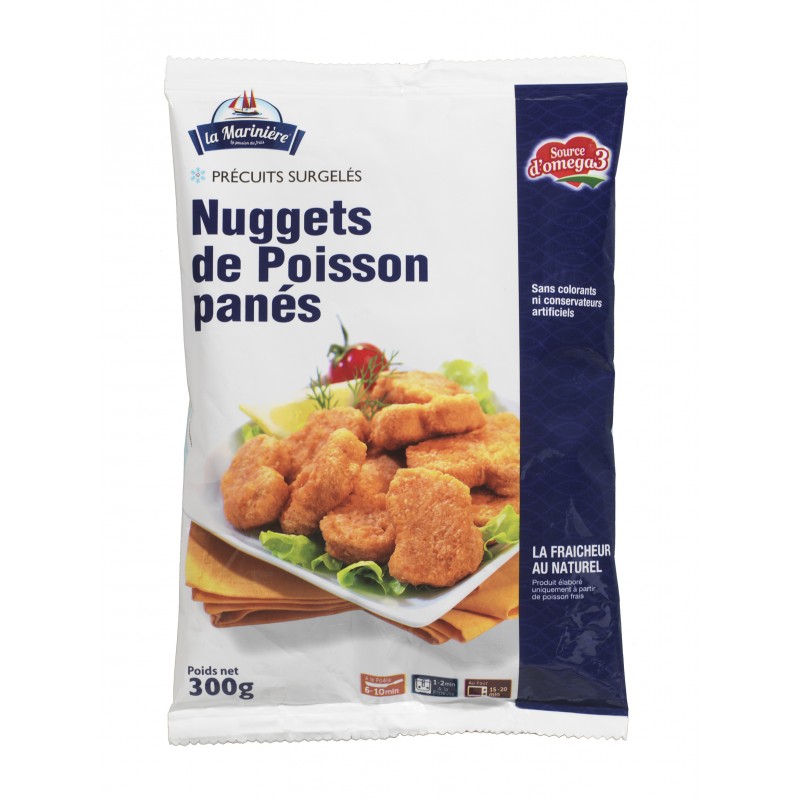 Nuggets Poisson Marin 300g