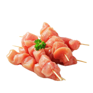 Brochettes de poulet