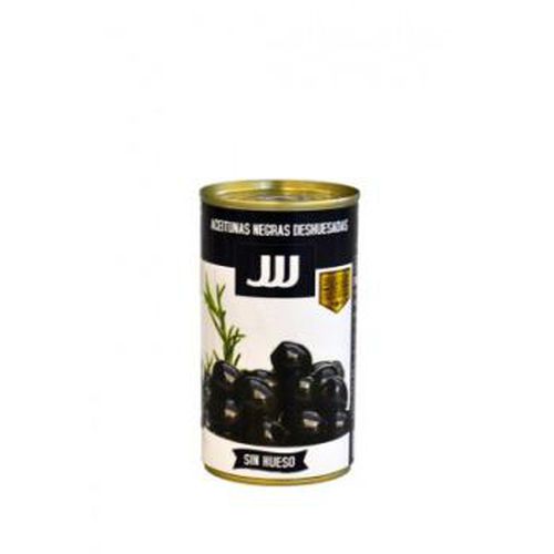 Olives Noires Dénoyautées JJJ  354g