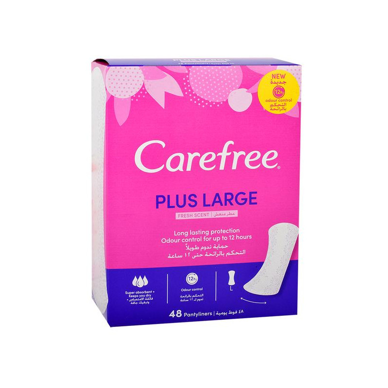 Carefree plus long 48pc