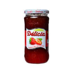 Confiture Delicia Fraise 430g