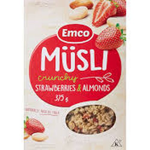 Müsli fraise et almond Emco 375g