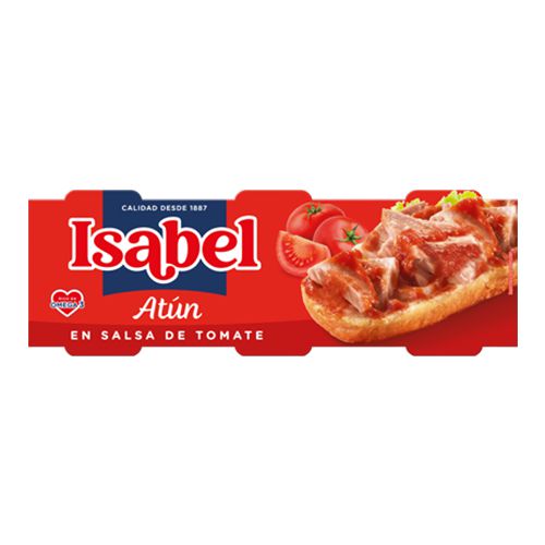 Pack Thon à La Sauce Tomate 3x80g - Isabel