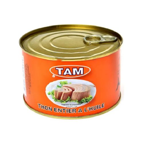 Thon Entier à L'huile 400g - Tam