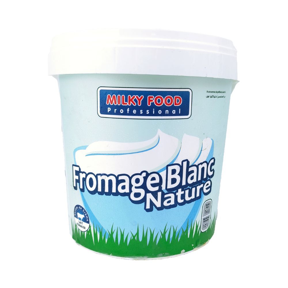 Fromage Blanc Nature Milky Food 1Kg